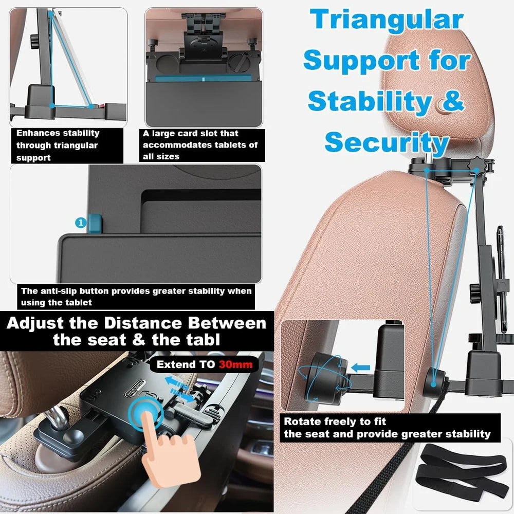 Folding Tray Table™ | Car Back Seat Tray